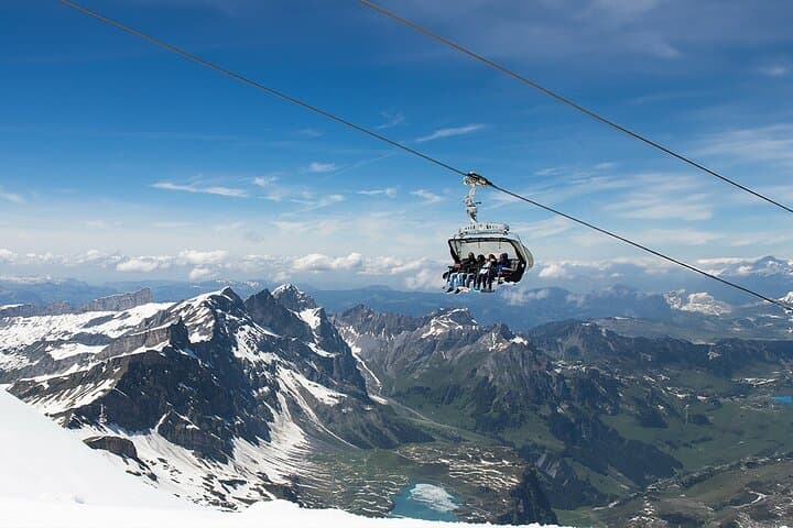 Mount Titlis Tour with Ice Flyer from Zurich — Rotair Cable Car & Glacier Cave Day Trip photo 3
