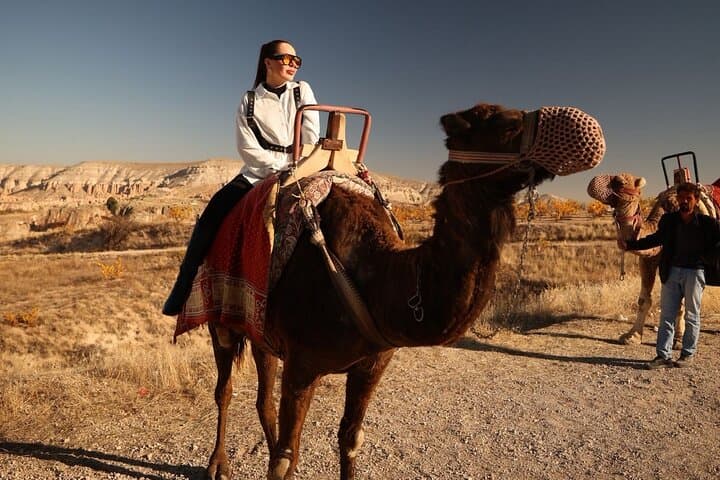Sunrise Camel Ride in Cappadocia: Red & Rose Valley Safari