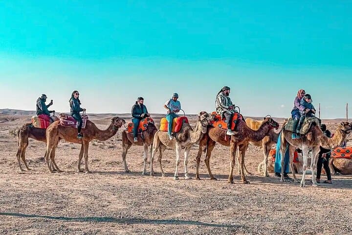 Agafay Desert Sunset: Camel Ride, Dinner & Live Berber Show from Marrakech photo 2