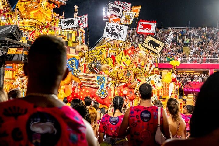 Inside a VIP Camarote at Marquês de Sapucaí — Rio Carnival 2026 VIP Experience photo 6