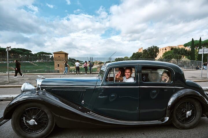 Classic Car Rome: Private Signature Drive Through the Eternal City photo 3