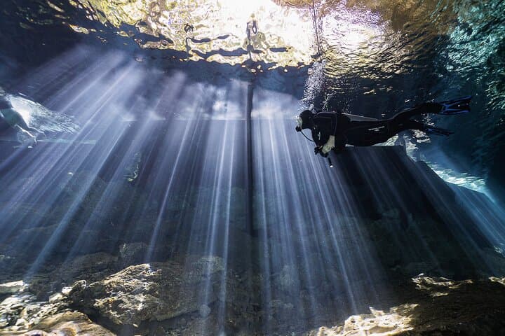 Cenote Scuba Diving at The Pit and Dos Ojos — Tulum Cave Dives photo 2