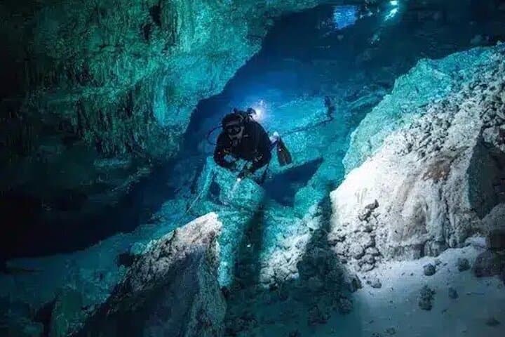 Cenote Scuba Diving at The Pit and Dos Ojos — Tulum Cave Dives photo 4