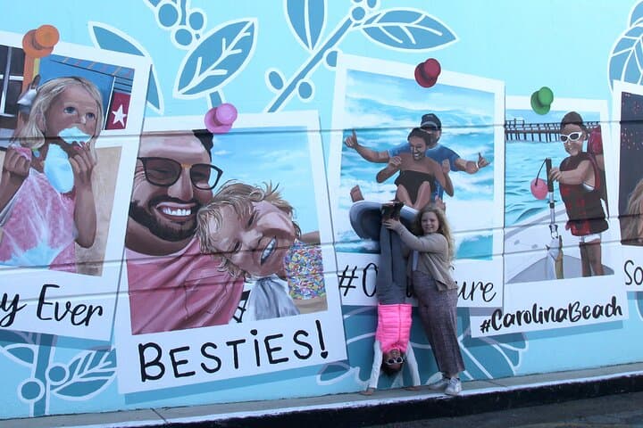 Carolina Beach Mural Photo Tour — Walking Guide to the Best Murals and Photo Spots