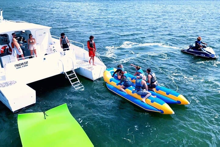 Miami Catamaran Party: 3-Hour Ultimate Watersports Excursion in Biscayne Bay