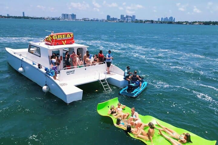 Miami Catamaran Party: 3-Hour Ultimate Watersports Excursion in Biscayne Bay photo 6