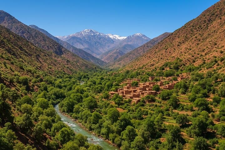 Ourika Valley Waterfalls & Berber Villages Day Trip from Marrakech