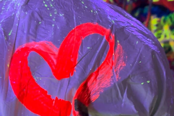 NYC Neon Shooting and Spinning: Private BB-Gun Art Experience photo 3