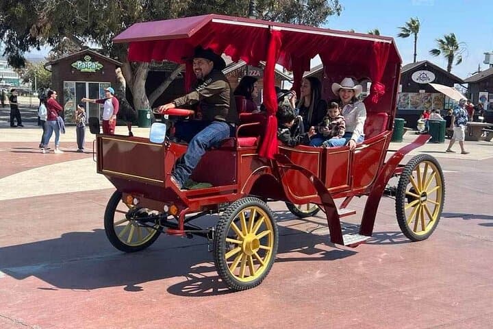 Ensenada Electric Carriage & Beach Horseback Ride: City Tour and Sunset Beach Ride photo 3