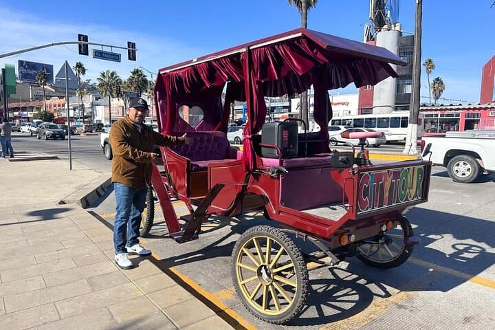 Ensenada Electric Carriage & Beach Horseback Ride: City Tour and Sunset Beach Ride photo 6