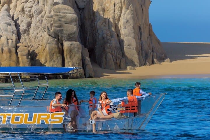 Transparent Boat Tour to Cabo San Lucas Arch — El Arco, Lovers Beach & Pelican Rock photo 6