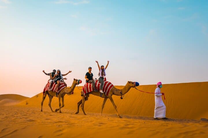 Morning Desert Safari from Dubai: Dune Bashing, Camel Ride & Sandboarding photo 2