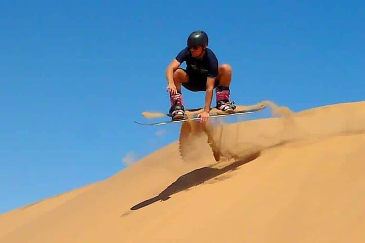 Morning Desert Safari from Dubai: Dune Bashing, Camel Ride & Sandboarding photo 3