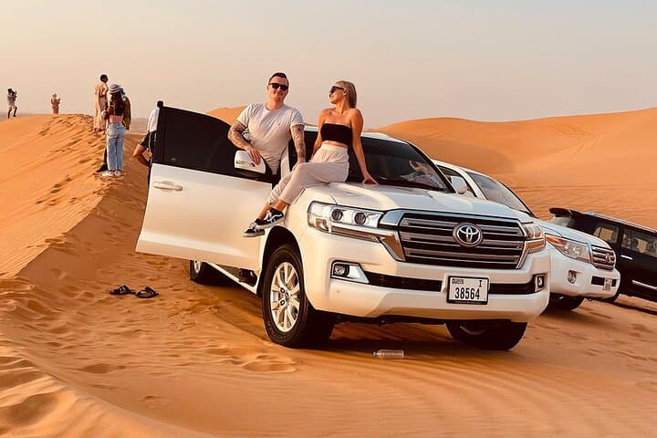 Morning Desert Safari from Dubai: Dune Bashing, Camel Ride & Sandboarding photo 6