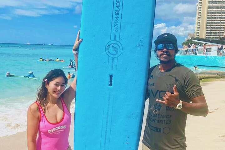 Learn to Surf in Waikiki: Beginner Lessons with a Native Hawaiian Instructor photo 4