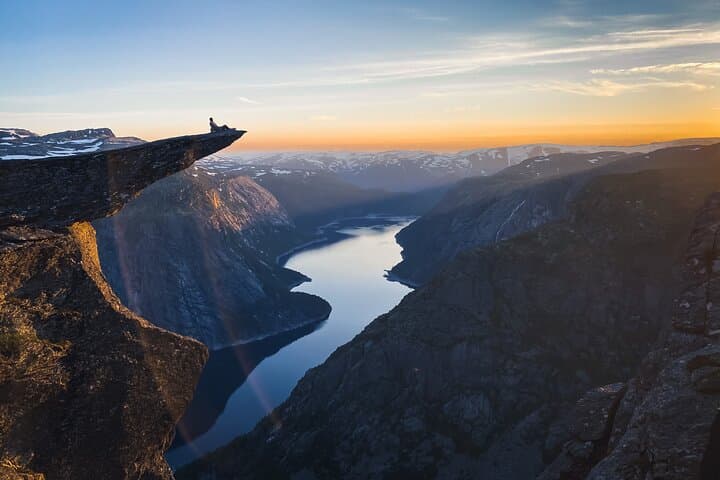 Trolltunga Sunset Overnight Glamping: Hike to Troll's Tongue and Sleep Under the Stars