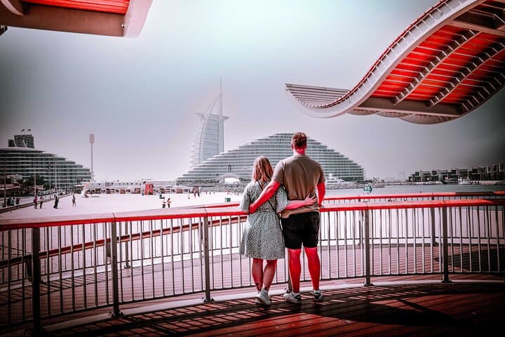 Dubai Day Trip from Abu Dhabi: Marina, Burj Al Arab, Creek & Souks in One Day photo 1