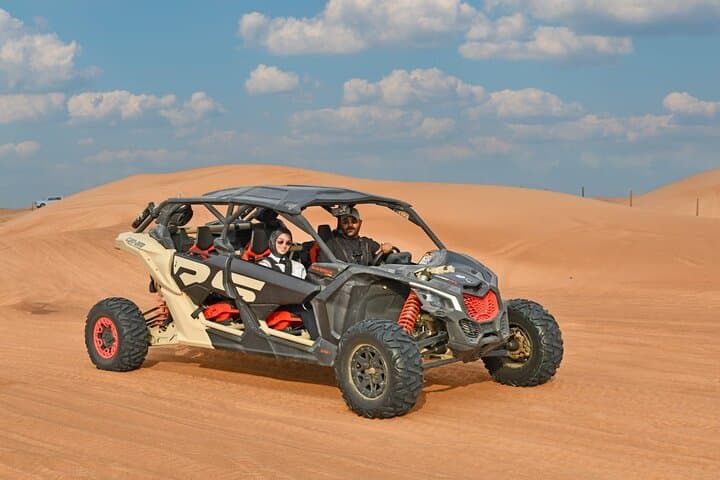 Drive a Can-Am Maverick X3 Turbo Dune Buggy Across Dubai's Red Dunes