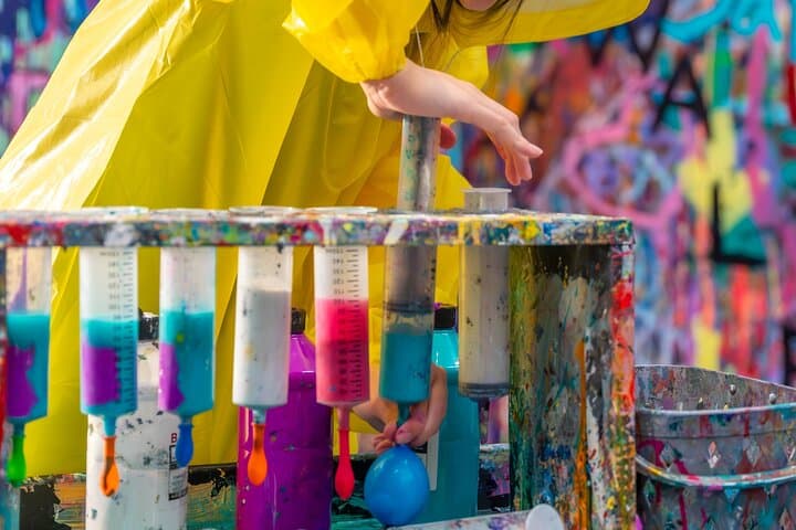 Shooting & Spinning: Paintball Spin Art Experience in Los Angeles photo 6