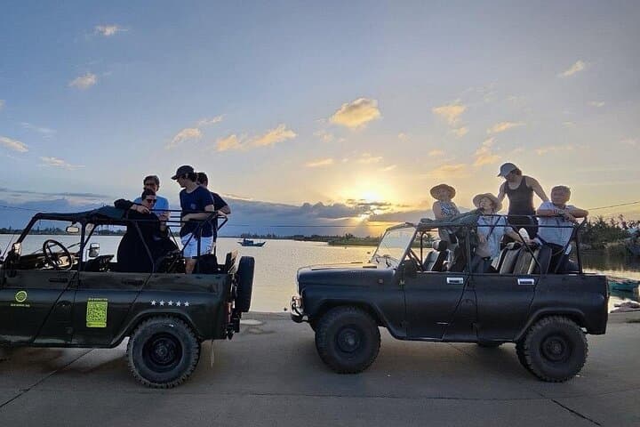 Hoi An Sunset Jeep Tour: Countryside Drive, River Views & Vy's Bistro Tasting photo 6