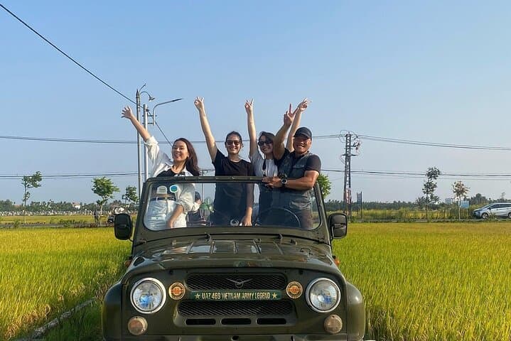 Hoi An Sunset Jeep Tour: Countryside Drive, River Views & Vy's Bistro Tasting