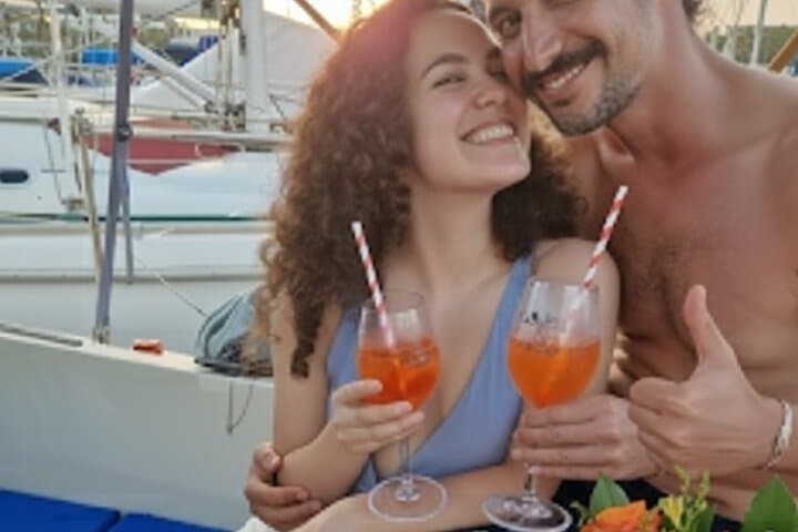 Private Sunset Dinner in Barcelona Port: Romantic Boat Experience photo 3