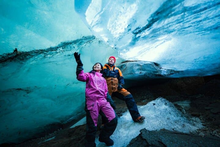 Snowmobile Langjökull: Glacier Ride and Natural Ice Cave Tour from Reykjavik