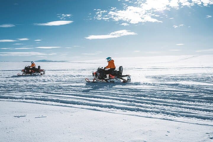 Langjokull Glacier Snowmobiling & Natural Ice Cave from Geysir photo 2