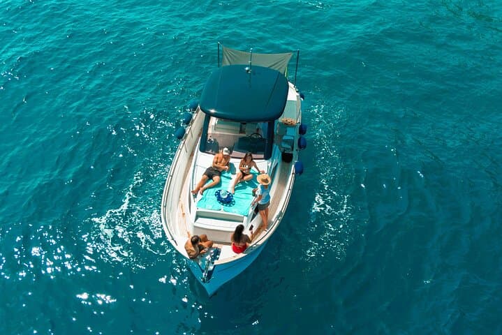 Day boat from Sorrento to Positano & Amalfi — swim, snorkel, light lunch