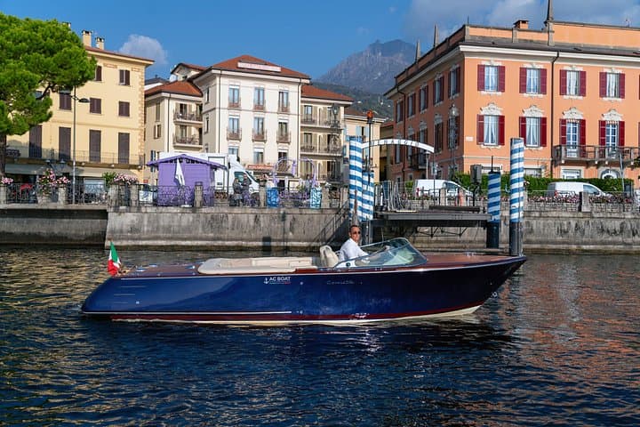 Lake Como One-Hour Private Boat Tour to Villa Gaeta, Varenna & Bellagio photo 3