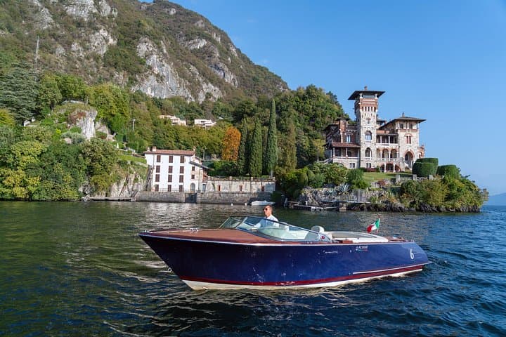 Lake Como One-Hour Private Boat Tour to Villa Gaeta, Varenna & Bellagio photo 4