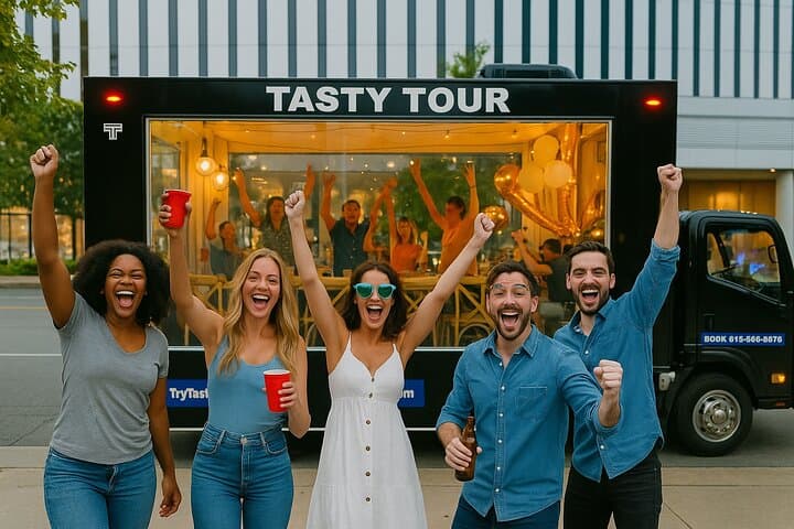 Private Nashville Panoramic Glass Truck Party Tour — VIP 90-Minute City Experience photo 2