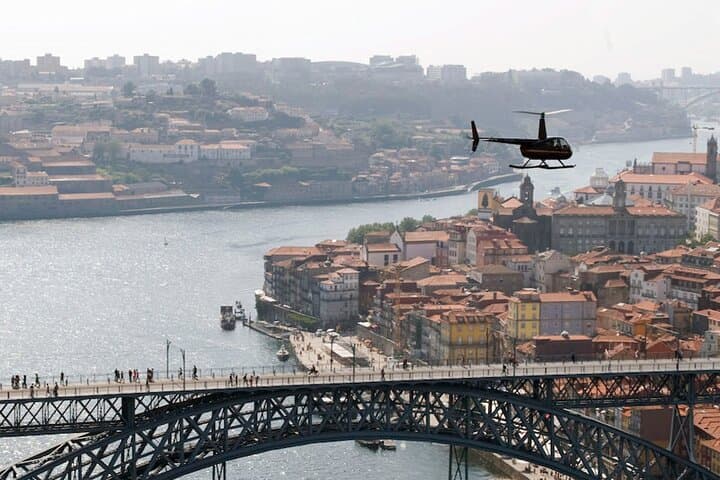 Helicopter Tour Over Porto & the Douro: 10-Min Panorama of Bridges and Port Caves photo 5