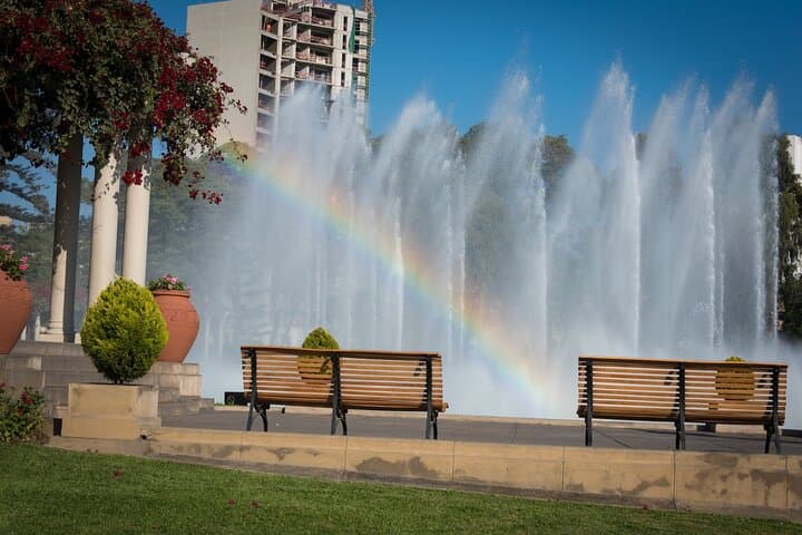 Night at Lima's Magic Water Circuit: Interactive Fountain Show & Guided Park Walk photo 3