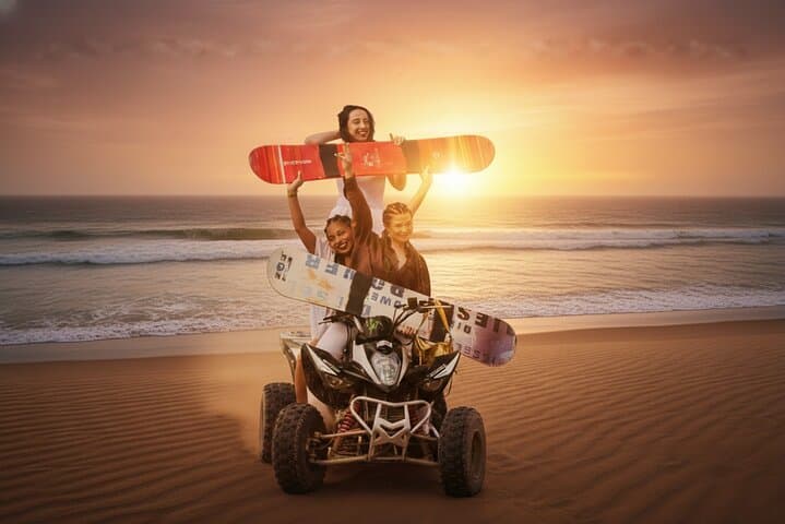 Agadir Desert Quad Bike & Sandboarding: Dune Thrills by the Atlantic