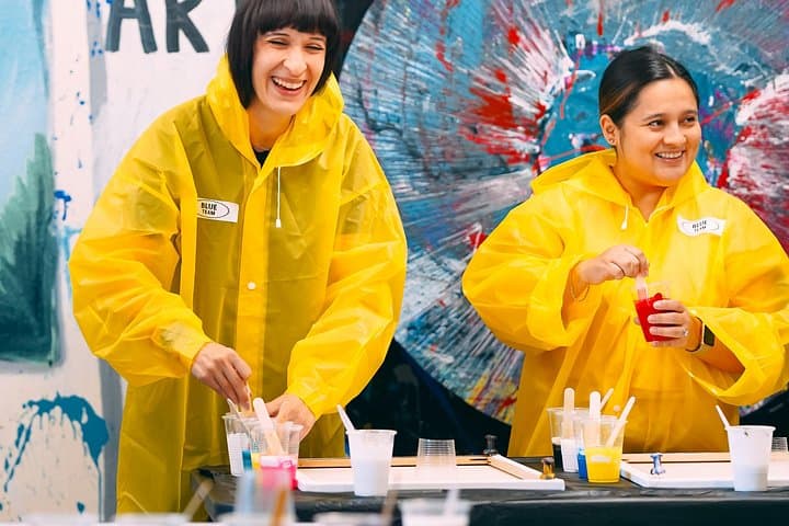 Adults-Only Shooting & Spinning Art Experience in Chicago — Private 90-Min Session