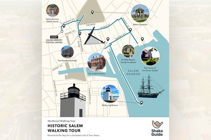 Self-Guided Historic Salem Walking Tour — House of the Seven Gables, Derby Wharf & Witch Trials Sites photo 2