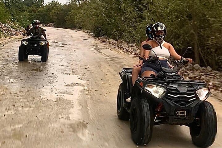 Punta Cana Private ATV Panoramic No-Stop Tour — Drive a 300cc ATV Through Downtown & Bavaro photo 3