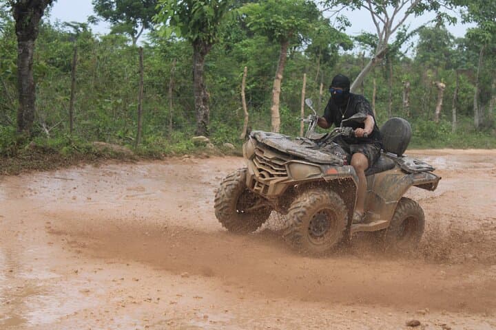 Punta Cana Private ATV Panoramic No-Stop Tour — Drive a 300cc ATV Through Downtown & Bavaro photo 4
