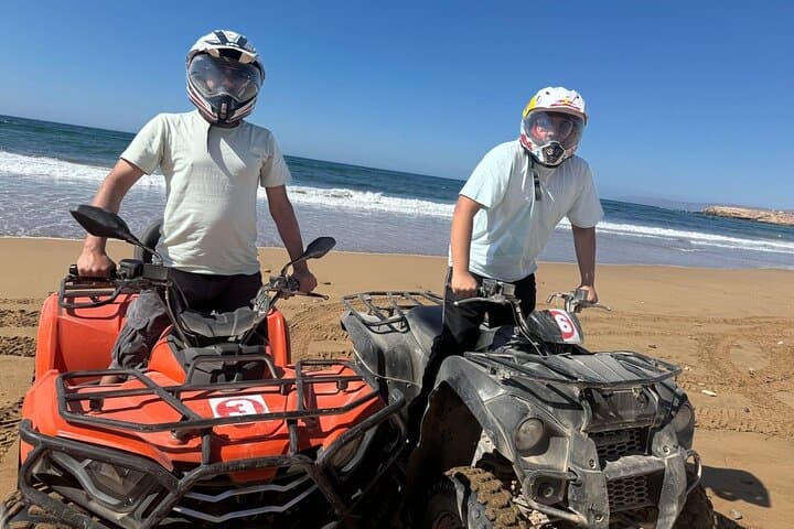 Agadir Quad & Buggy Adventure: Dunes, Euphorbia Forest and Beach Ride (2-Hour)
