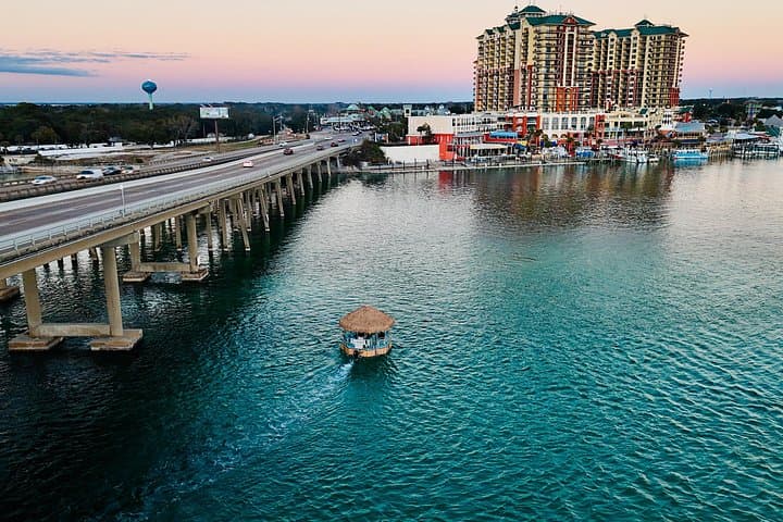Destin Tiki Boat Harbor and Dolphin Cruise - 90-Minute Emerald Bay Escape photo 1