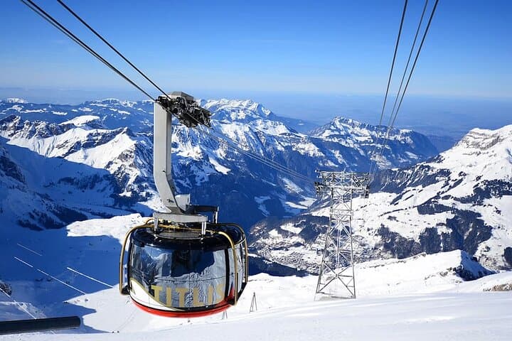Mount Titlis Tour with Ice Flyer from Zurich — Rotair Cable Car & Glacier Cave Day Trip photo 2