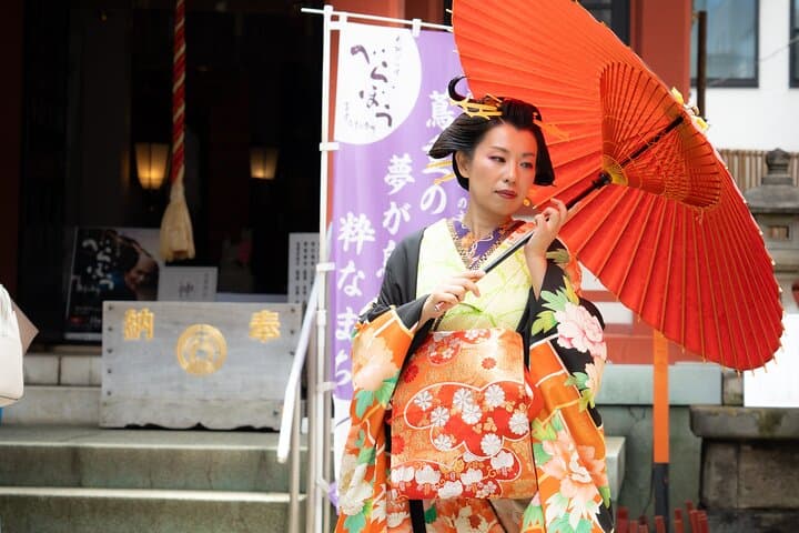 Oiran Makeover in Yoshiwara: Authentic Edo-Era Kimono & Photo Experience in Tokyo photo 4