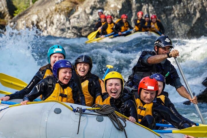 Class 4 White-Water Rafting on Voss’s Stranda & Raundal Rivers
