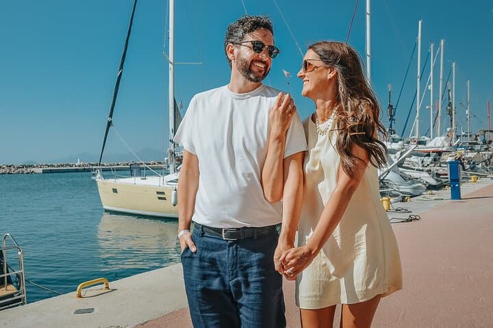 Private Photoshoot in Kardamena: Port & Beach Session on Kos