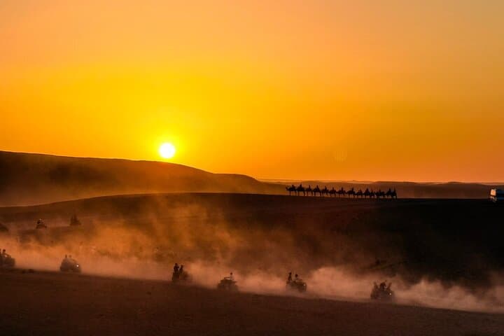 Agafay Desert ATV and Berber Dinner: Sunset Quads & Traditional Show Near Marrakech