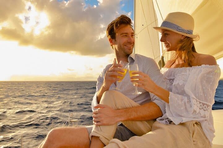 Luxury Sunset Cruise Riviera Maya Catamaran from Playa del Carmen