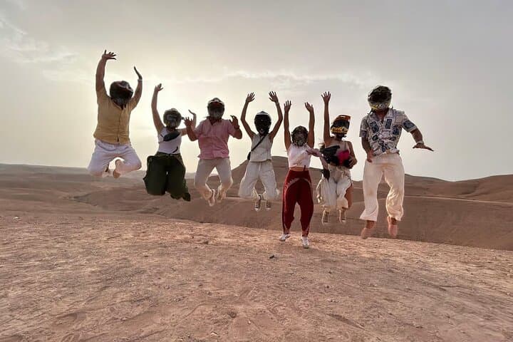 Agafay Desert Sunset: Quad Biking, Camel Ride & Moroccan Dinner with Fire Show photo 6