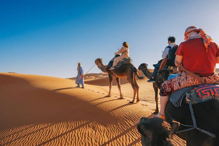 Agafay Desert Sunset Camel Ride with Starry Dinner & Fire Show near Marrakech photo 2