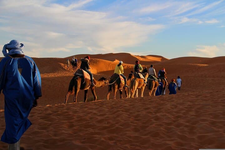 Agafay Desert Sunset Camel Ride with Starry Dinner & Fire Show near Marrakech photo 4
